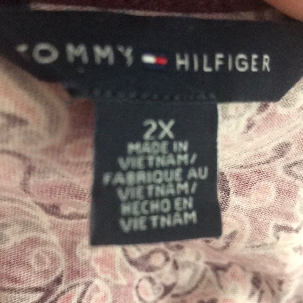 Tommy Hilfiger Pink and Purple Floral Tunic - Picture 2 of 5